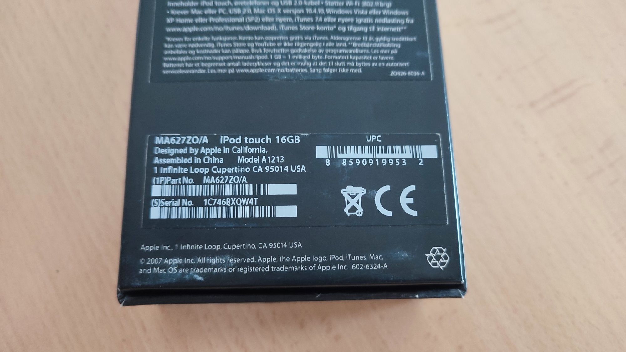 Apple iPod Touch 16Gb