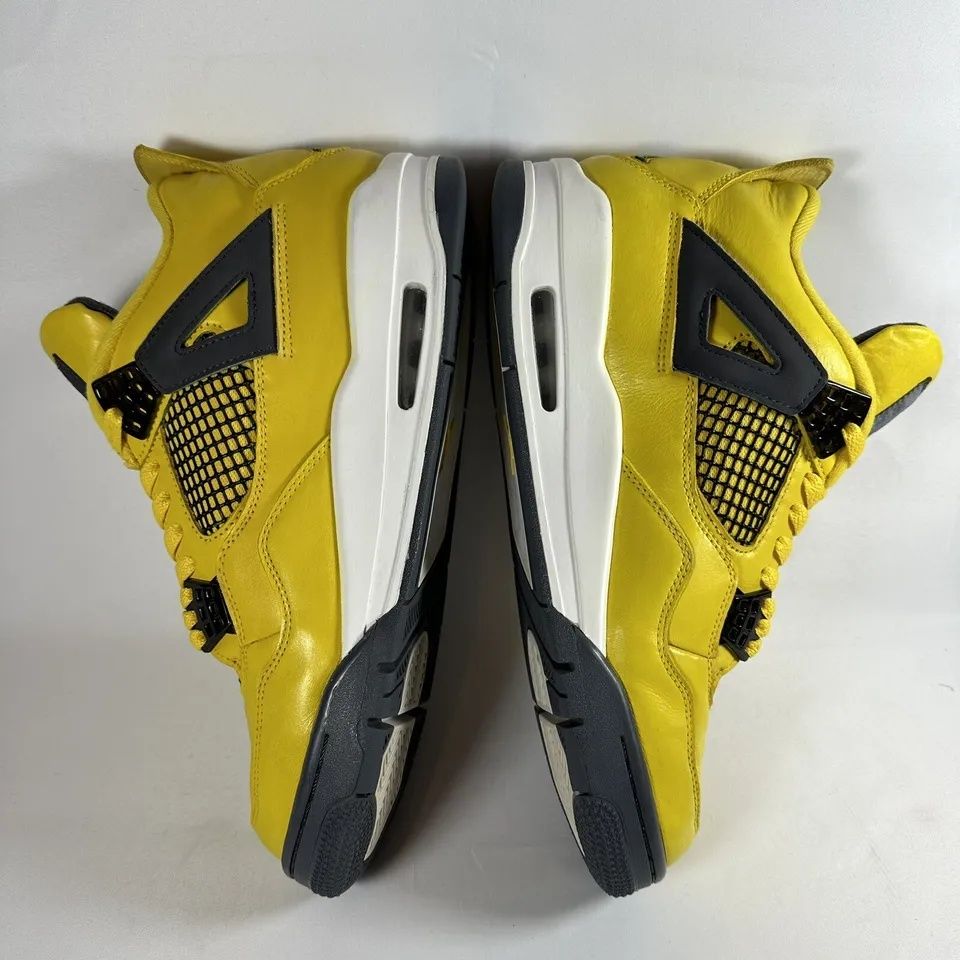 Nike Air Jordan 4 Retro Lightning Tour Yellow | найк джордан 4 | ретро