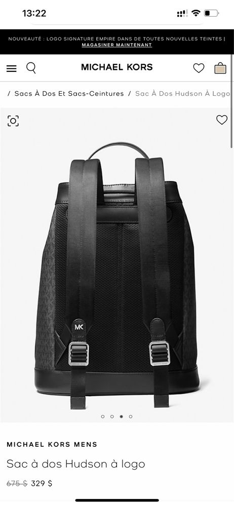 Сумка Michael Kors рюкзак сумка оригінал мужской-женский MK