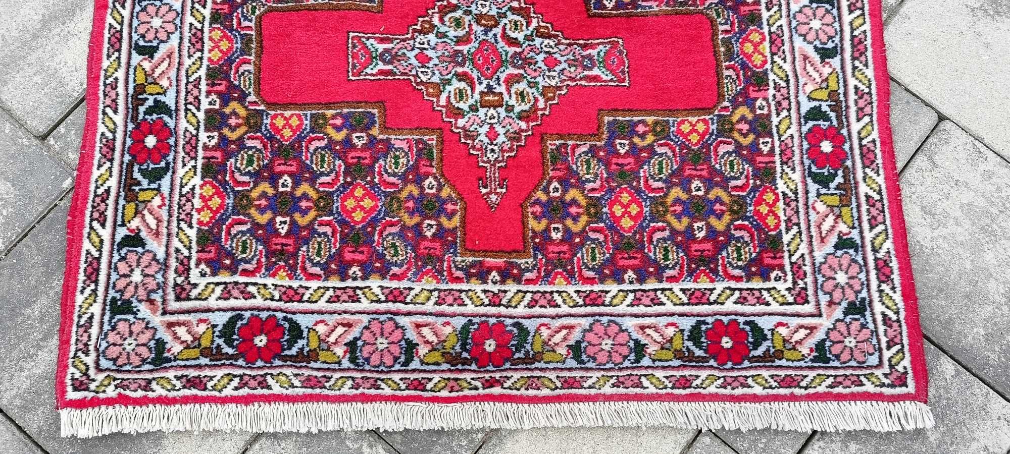 Sanandaj dywan tkany ręcznie wełniany 109 x 73 cm wełna Sannadadj