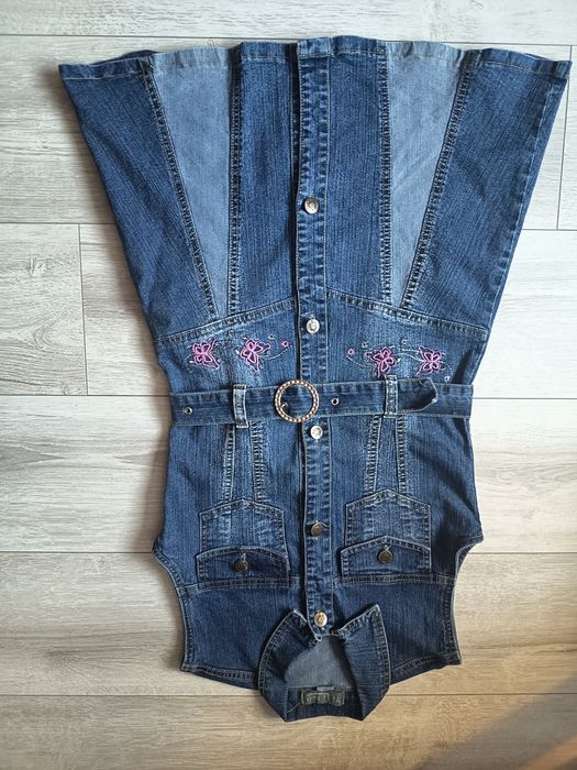 Sukienka jeansowa 146/152