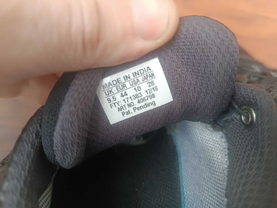 Кроссовки trekking Vietnam Salomon X Mid goreTex 44 27.5 28 см весна
