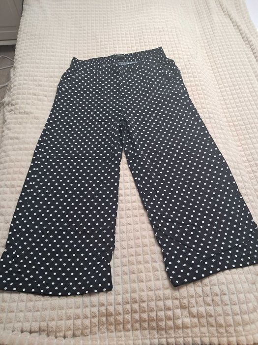 Spodnie z szerokimi nogawkami