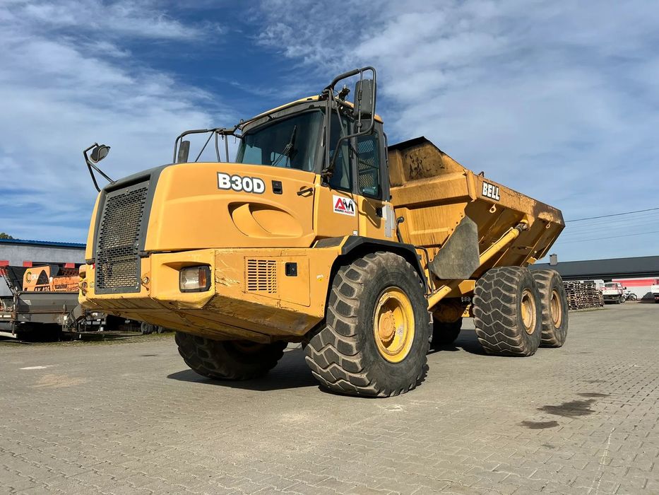 Bell B30D  wozidło przegubowe 6x6, 27t ładowności, szerokie opony, dobry stan