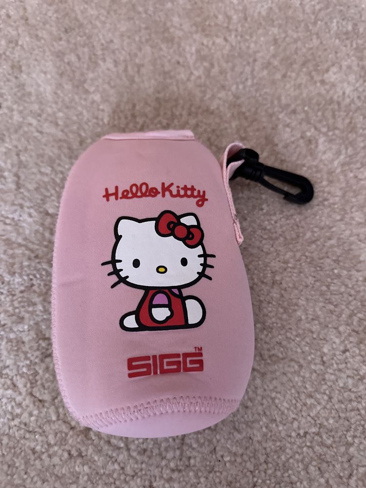 Conjunto sacos e porta garrafa de água Hello Kitty