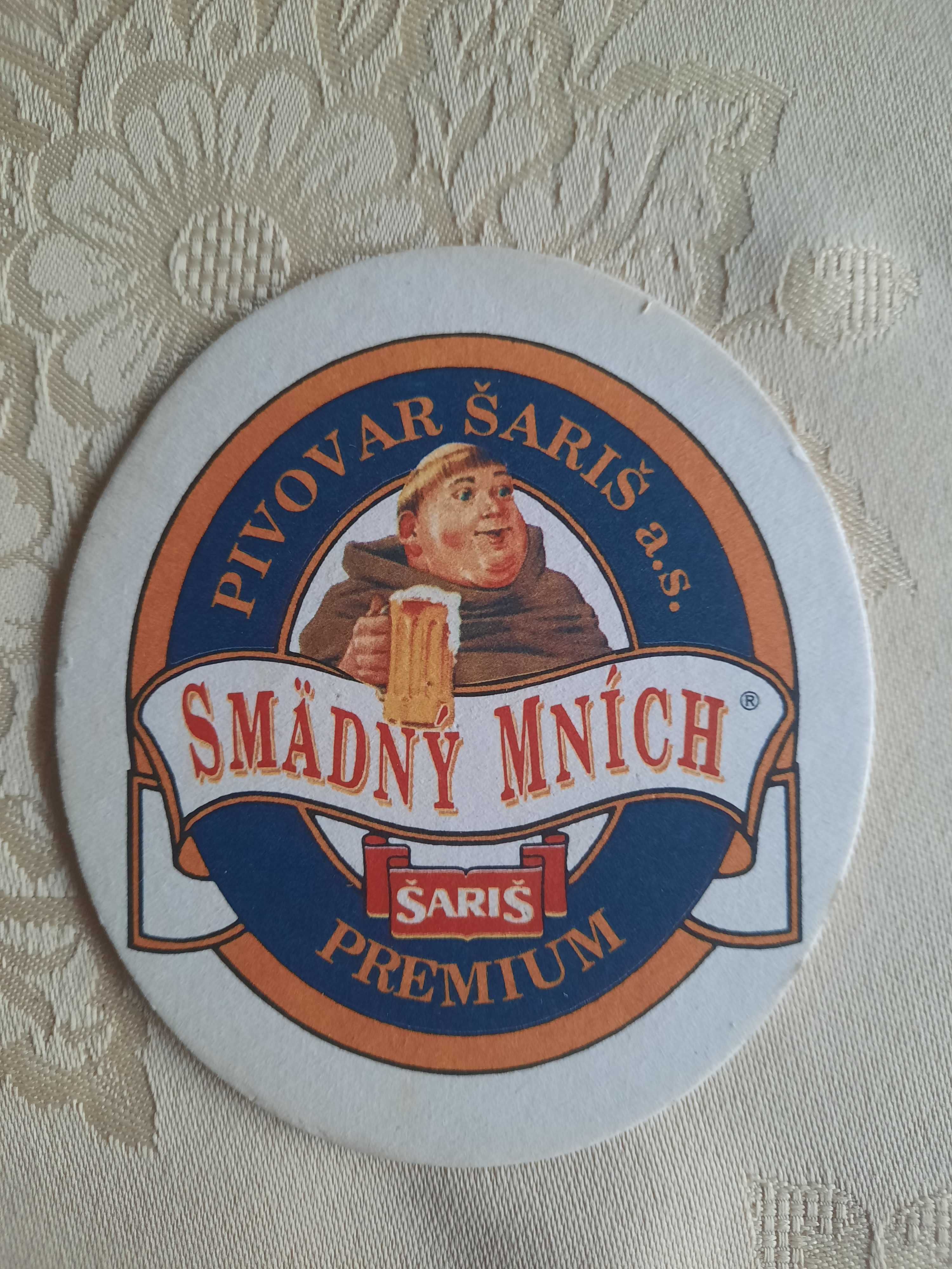 Podstawki pod piwo firmy Saris - Smadny mnich