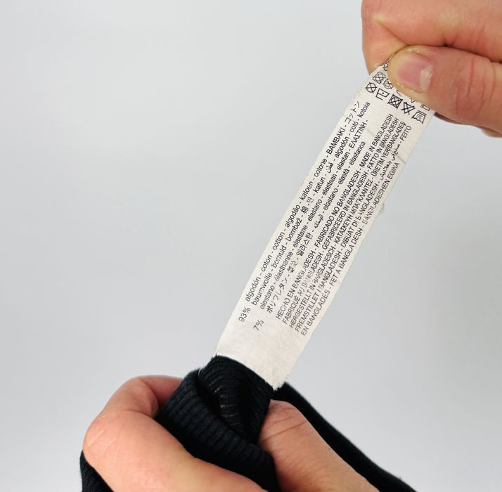 Czarne krótkie szorty prążkowane S 36 ZARA