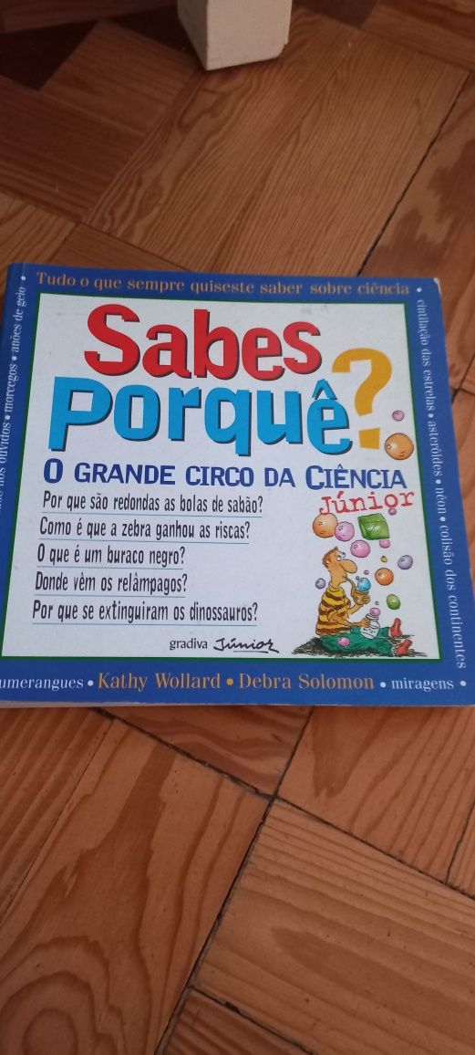 Enciclopédias infantis: forogtafia, animais, ciência, ecologia, Egito