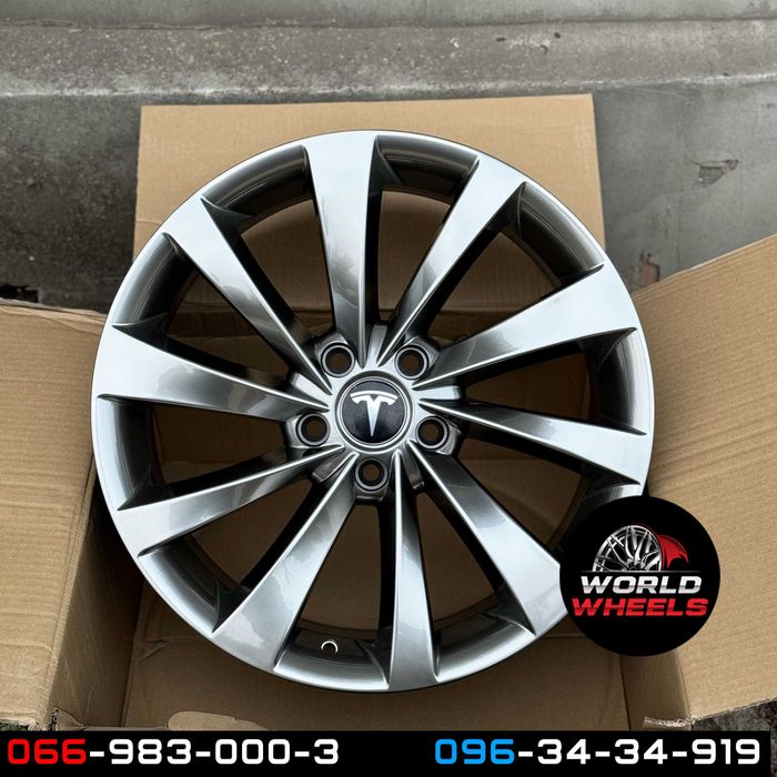 Новые Диски R18 R19 5x114.3 Tesla Model 3  Perfomance тесла модел 3