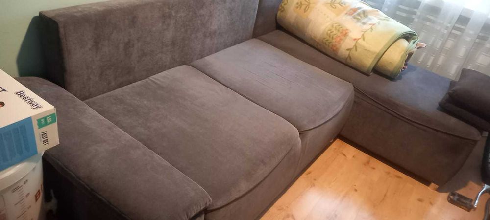 Narożnik z funkcją spania