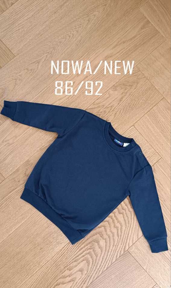 Nowa bluza chłopięca 86/92 granatowa