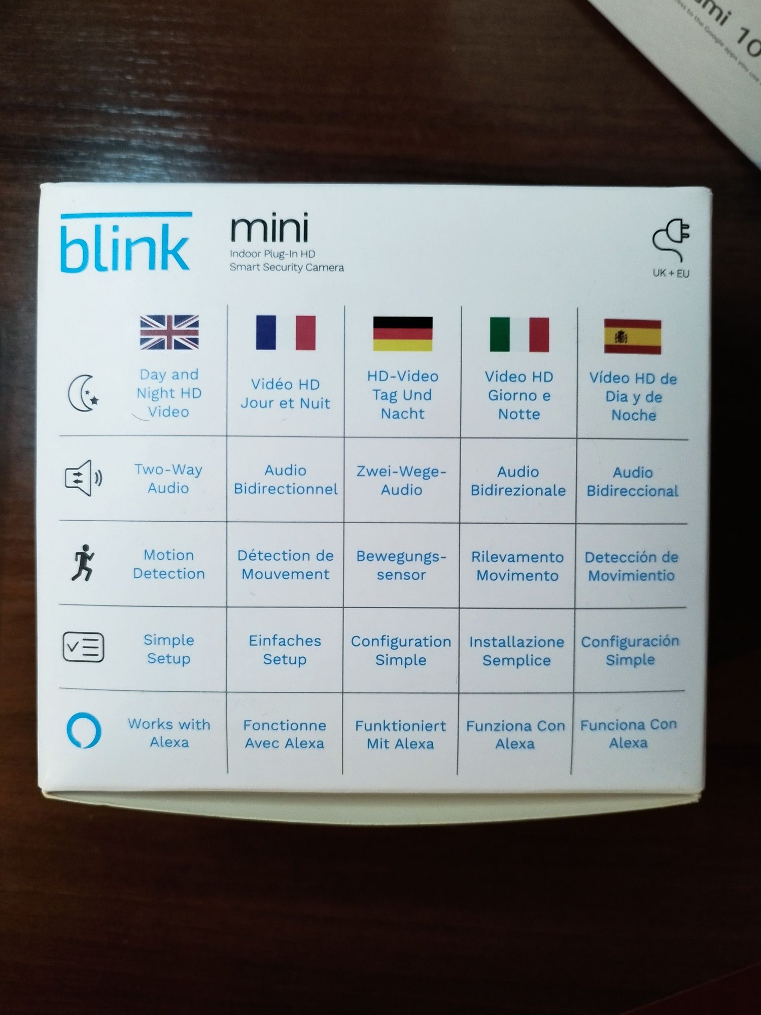 Умная камера наблюдения для дома Blink Mini