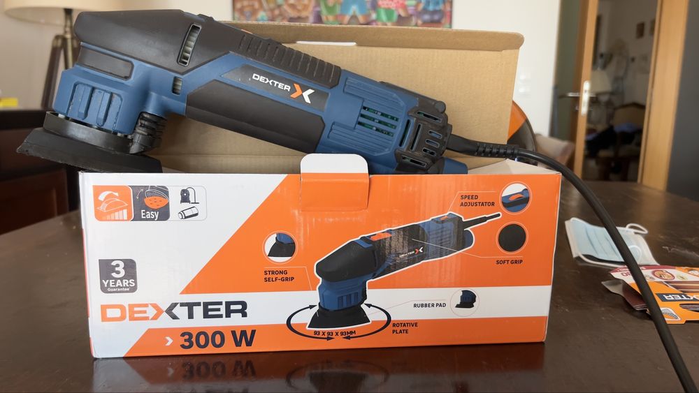 Lixadora Dexter power 300w