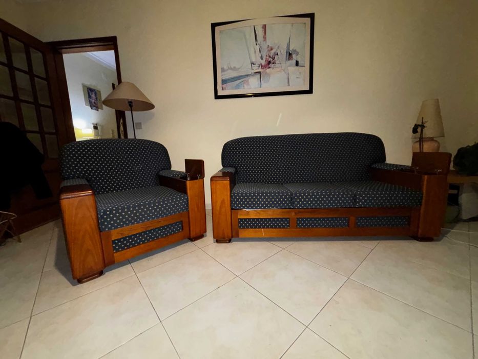 Conjunto sofá + maple
