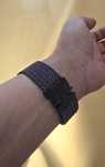 Pasek spadochronowy do Amazfit T-Rex 3 - czarny, z klamrą
