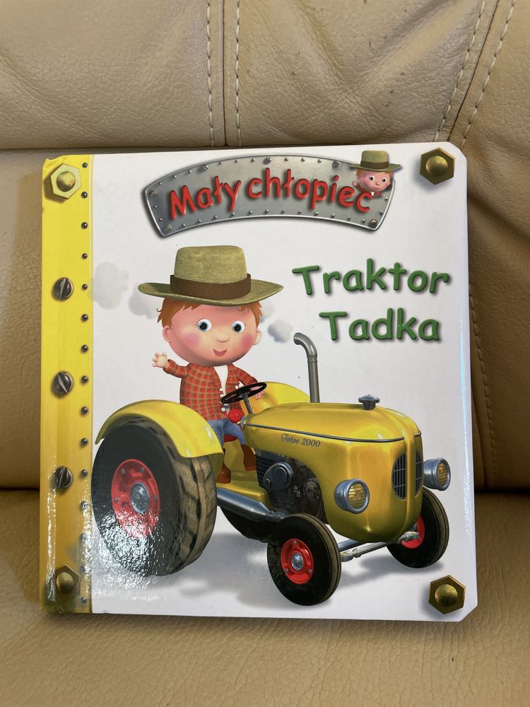 Traktor Tadka Mały chłopiec Emilie Beaumont nowa