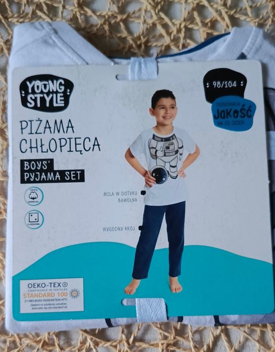 Piżama chłopięca 98- 104