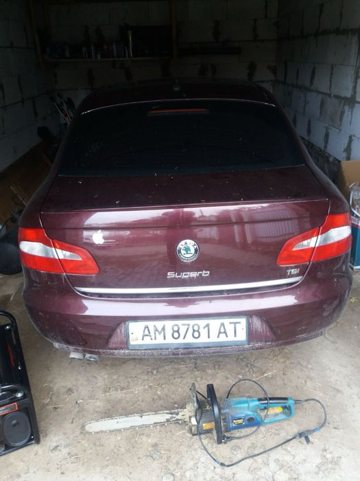 Шкода супер б 2010рік