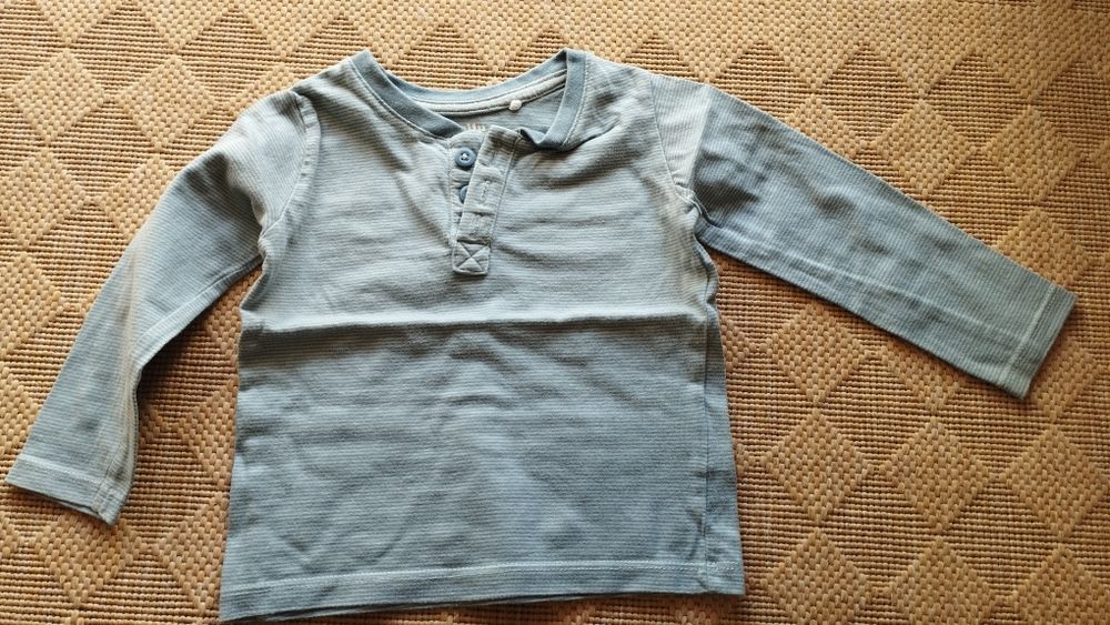 Lote de T-shirts de manga comprida bebé 9-12 meses