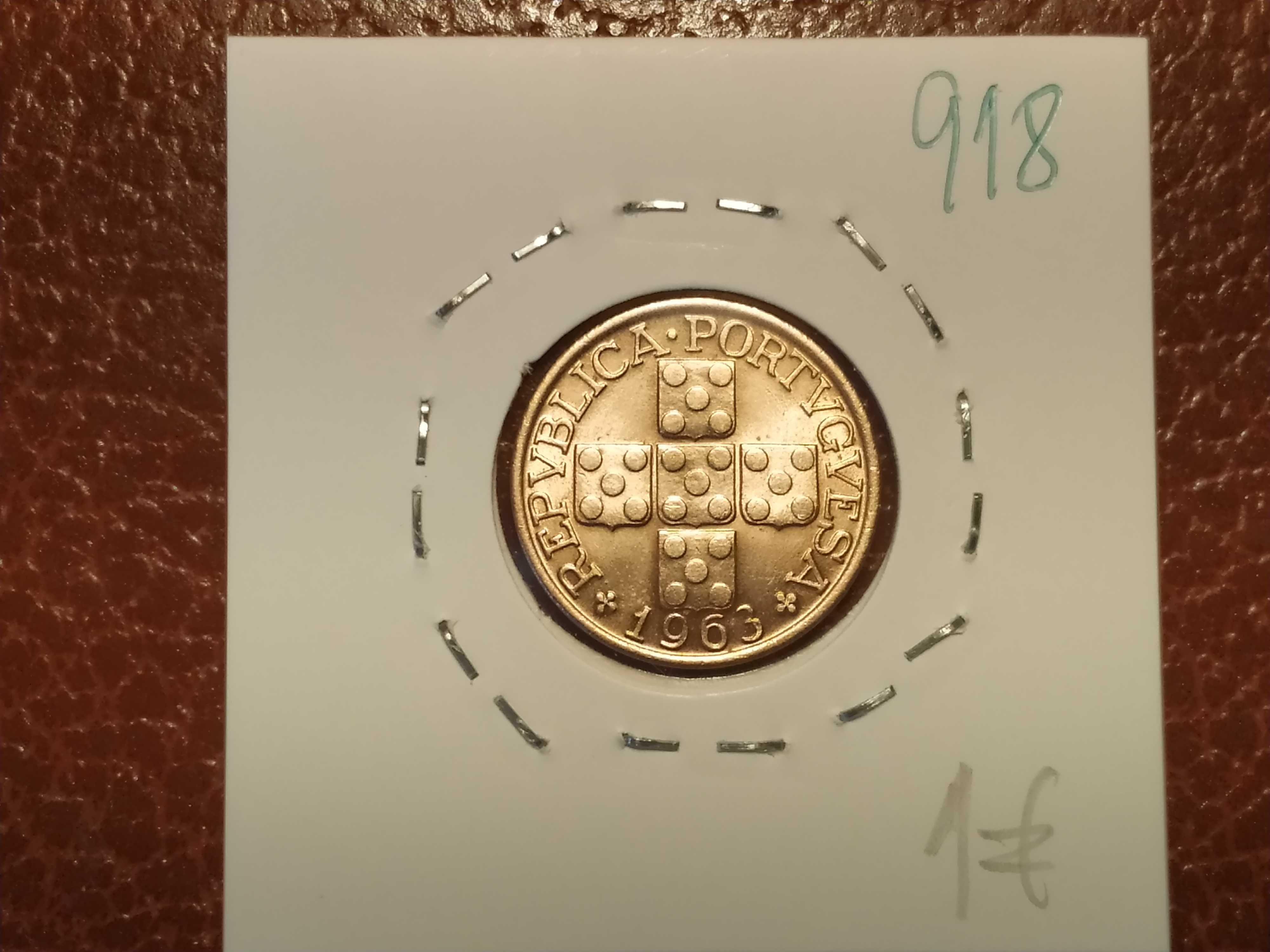 918 - moeda de 20 centavos de 1963 - Portugal