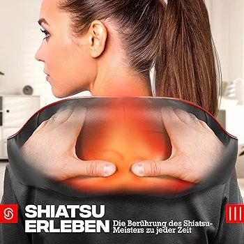 Shiatsu masażer karku i szyi essy yc-303d 220v 12v pod zapalniczkę