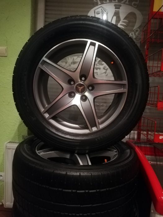 Alufelgi Ronal Titan 8.5Jx18H2 ET45 z nowymi oponami pirelli