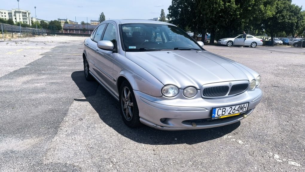 Jaguar X-Type 2.1 V6 LPG 2002r. Skóra Klima Gotowy do Jazdy
