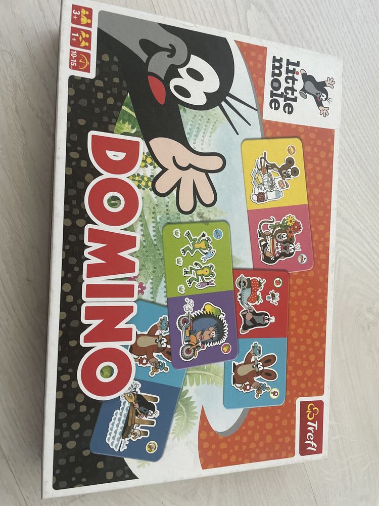 Zestaw gier planszowych domino, zgadnij kto