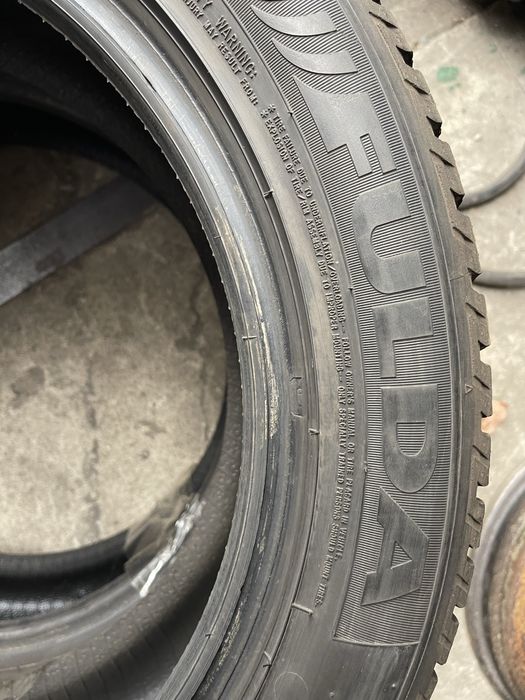 Шины 215/55 R17 Fulda б/у пара зима 5,5мм U6