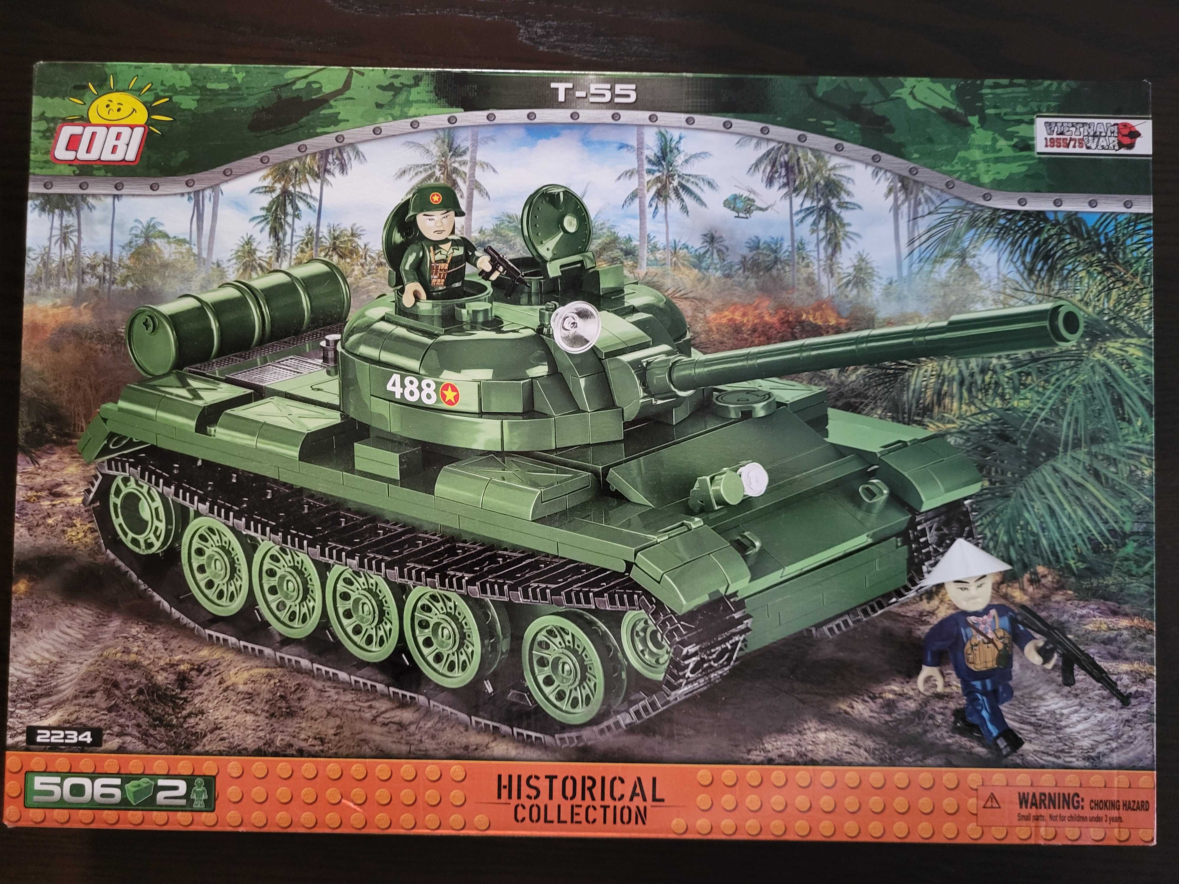 COBI 2234 Wojna w Wietnamie czołg T-55