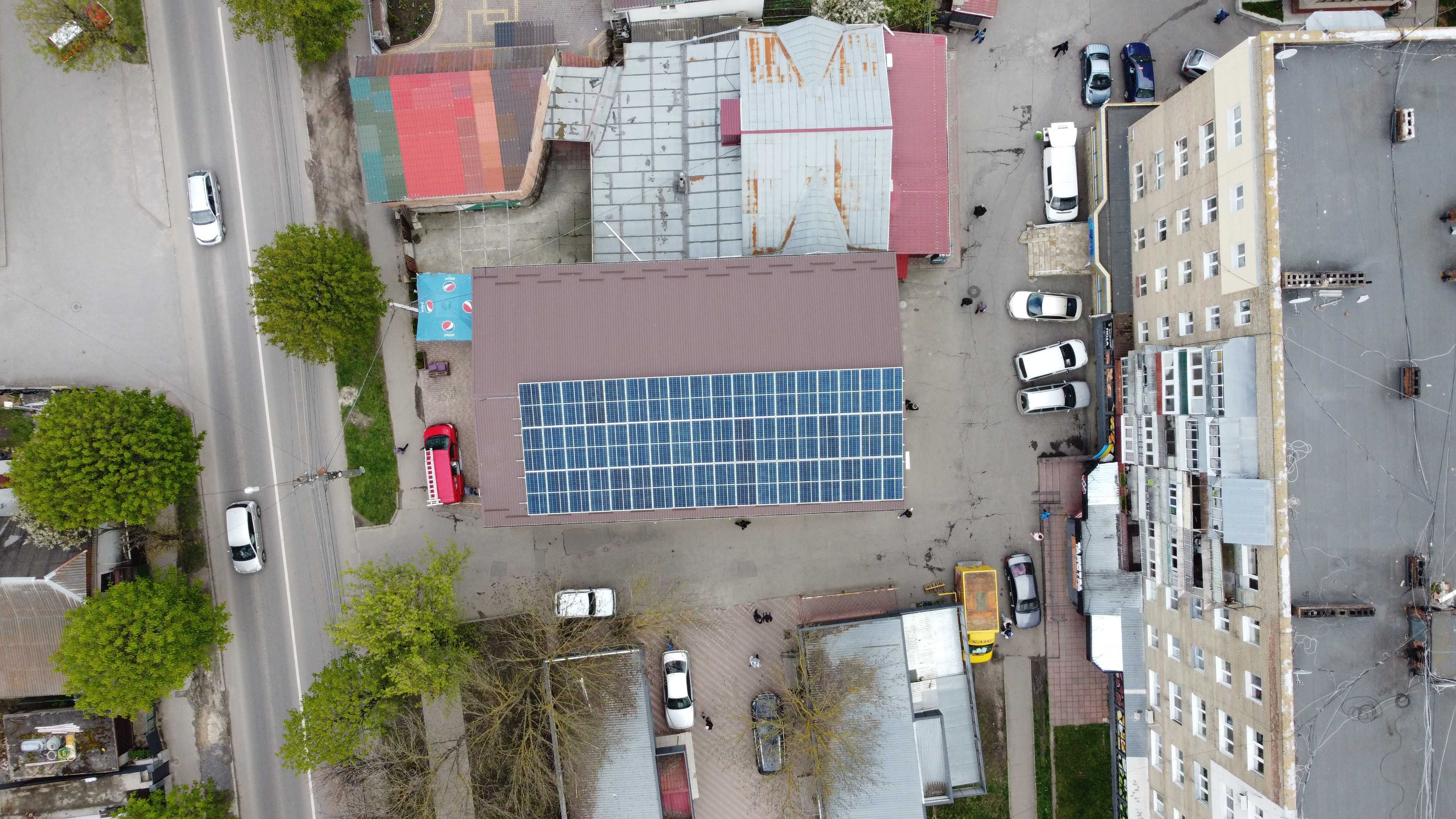 Сонячні станції 3, 5, 8, 10, 20 кВт для дому, підприємств, кафе