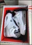 Nike_Air_Jordan_4 |White Oreo|Retro| rozmiar EU.37.5