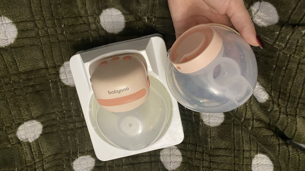 Подвійний акумуляторний молоковідсмоктувач Babyono “Twinny”