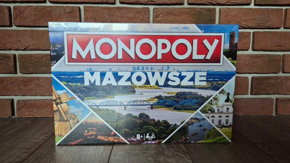 Gra planszowa Monopoly Mazowsze