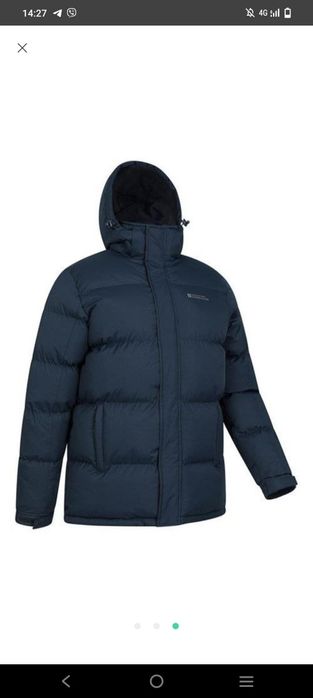 Чоловіча зимова куртка пуховик Mountain Warehouse Columbia L XL