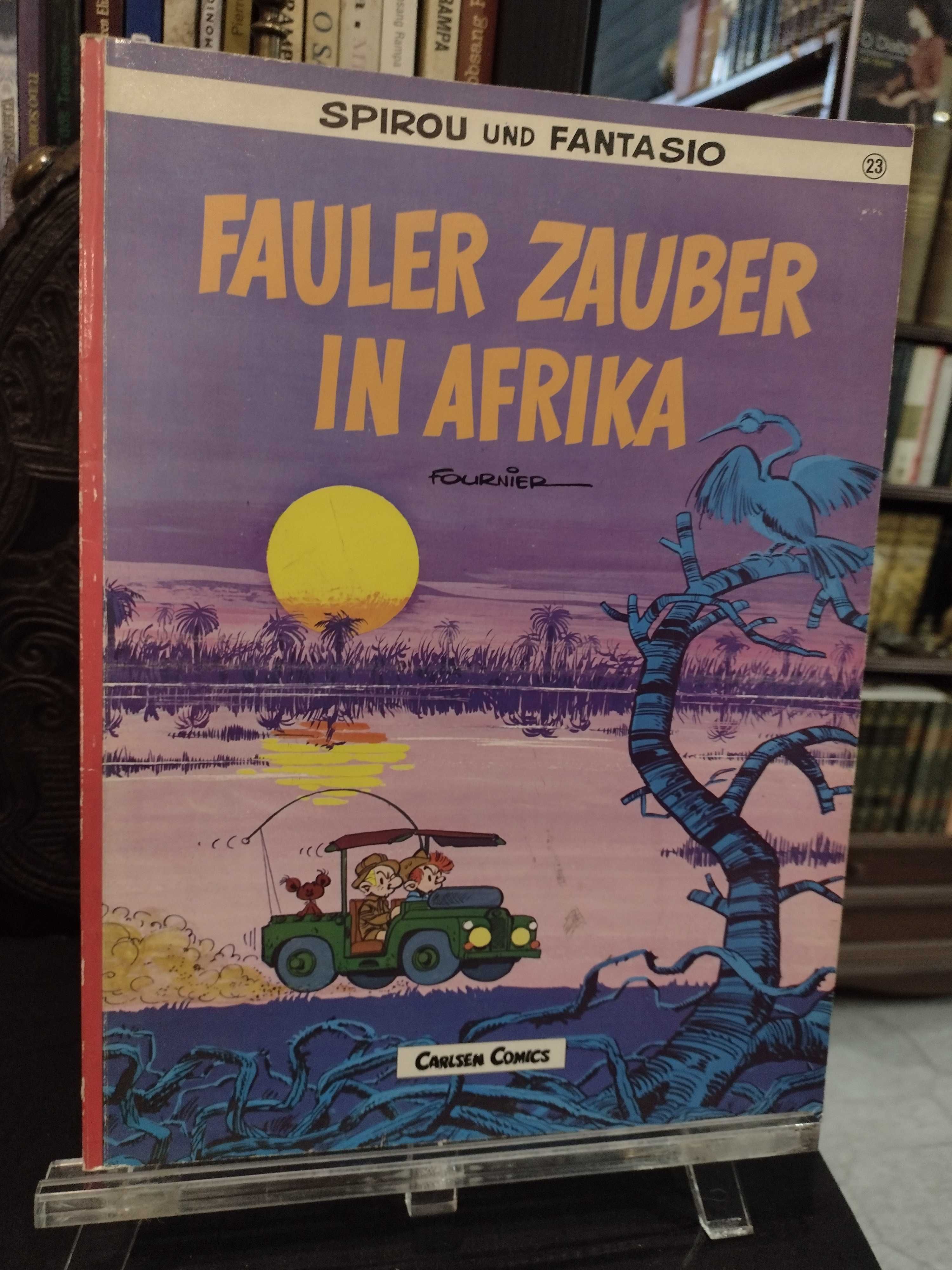 Fauler Zauber in Afrika Spirou e Fantásio
