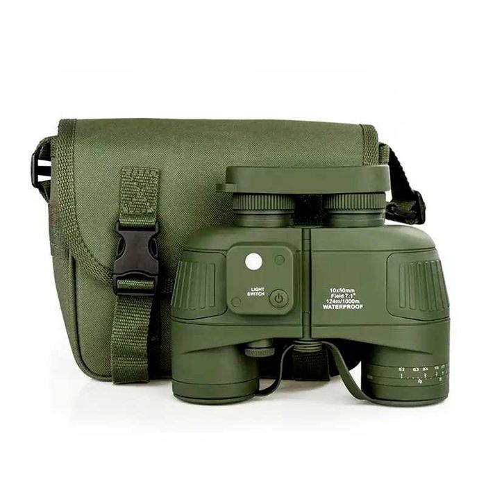 Бинокль военный тактический с сеткой и азотной средой Nikula N50, х10