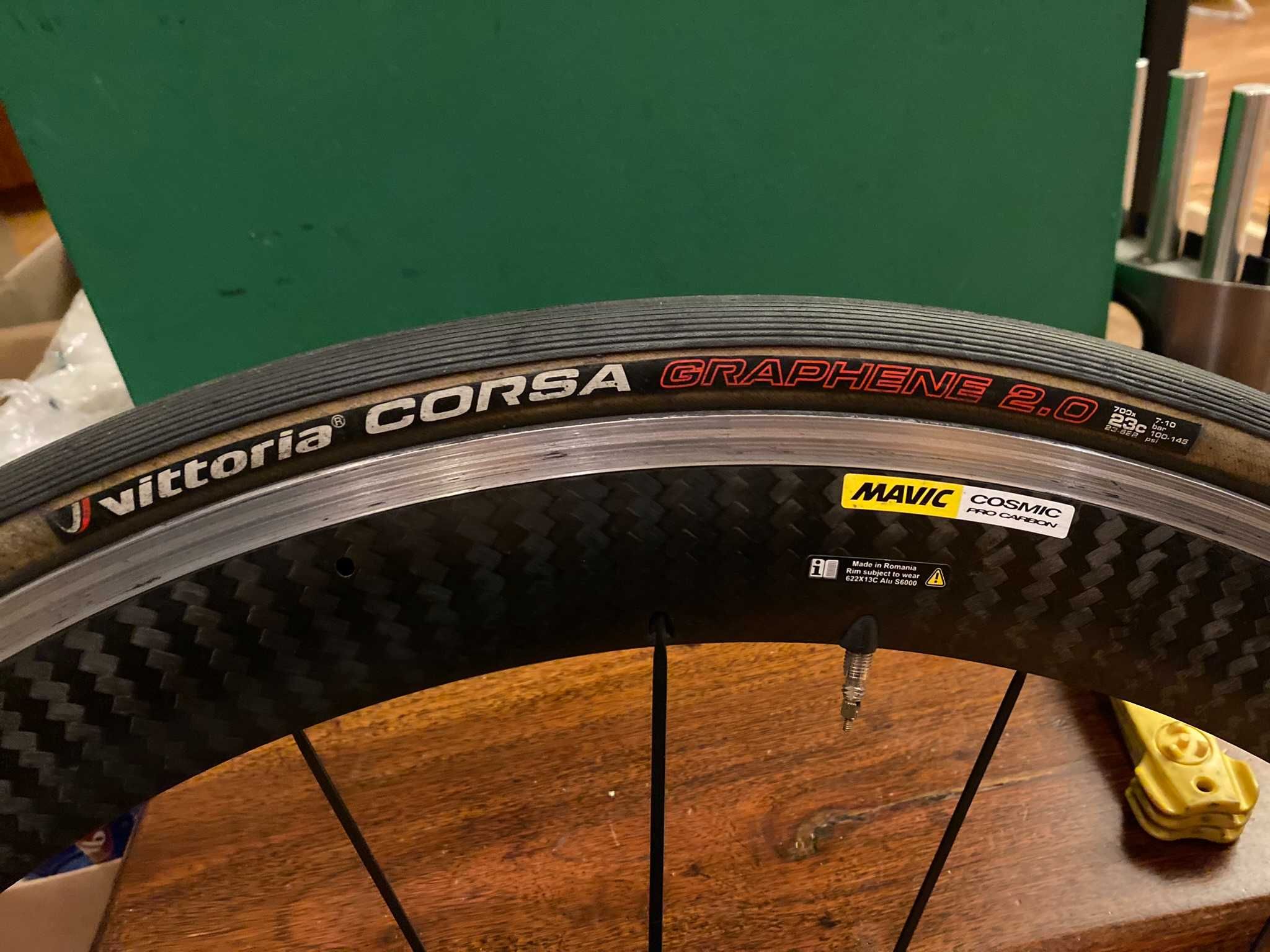 Opony szosowe Vittoria Corsa Graphene 2.0 700x23 - 2 opony