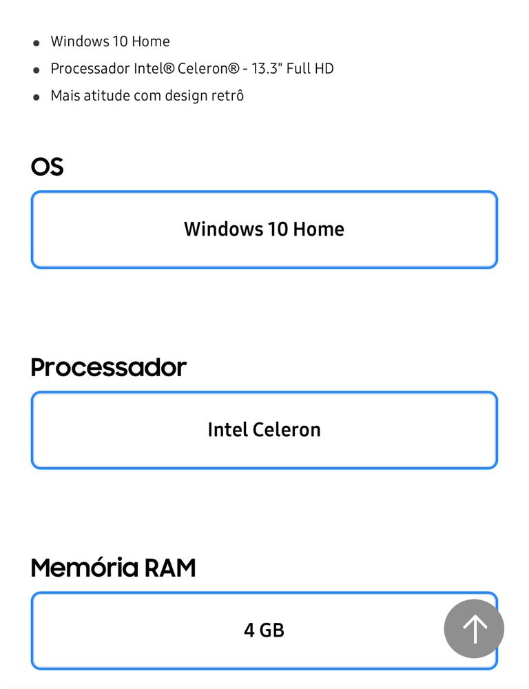 Portátil Samsung Flash Rosé - Ler Descrição