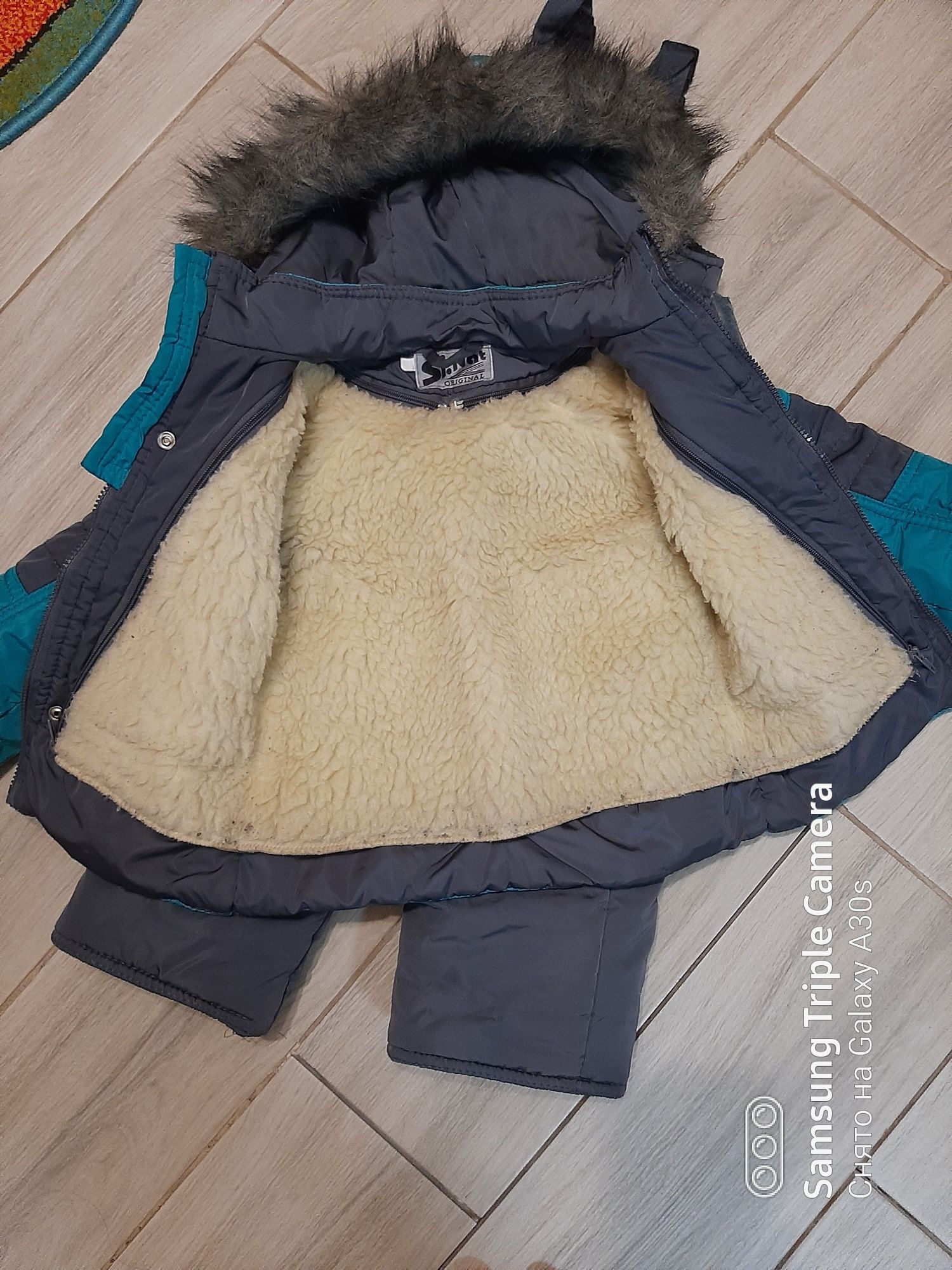 Зимняя куртка и комбез 2-5 лет
