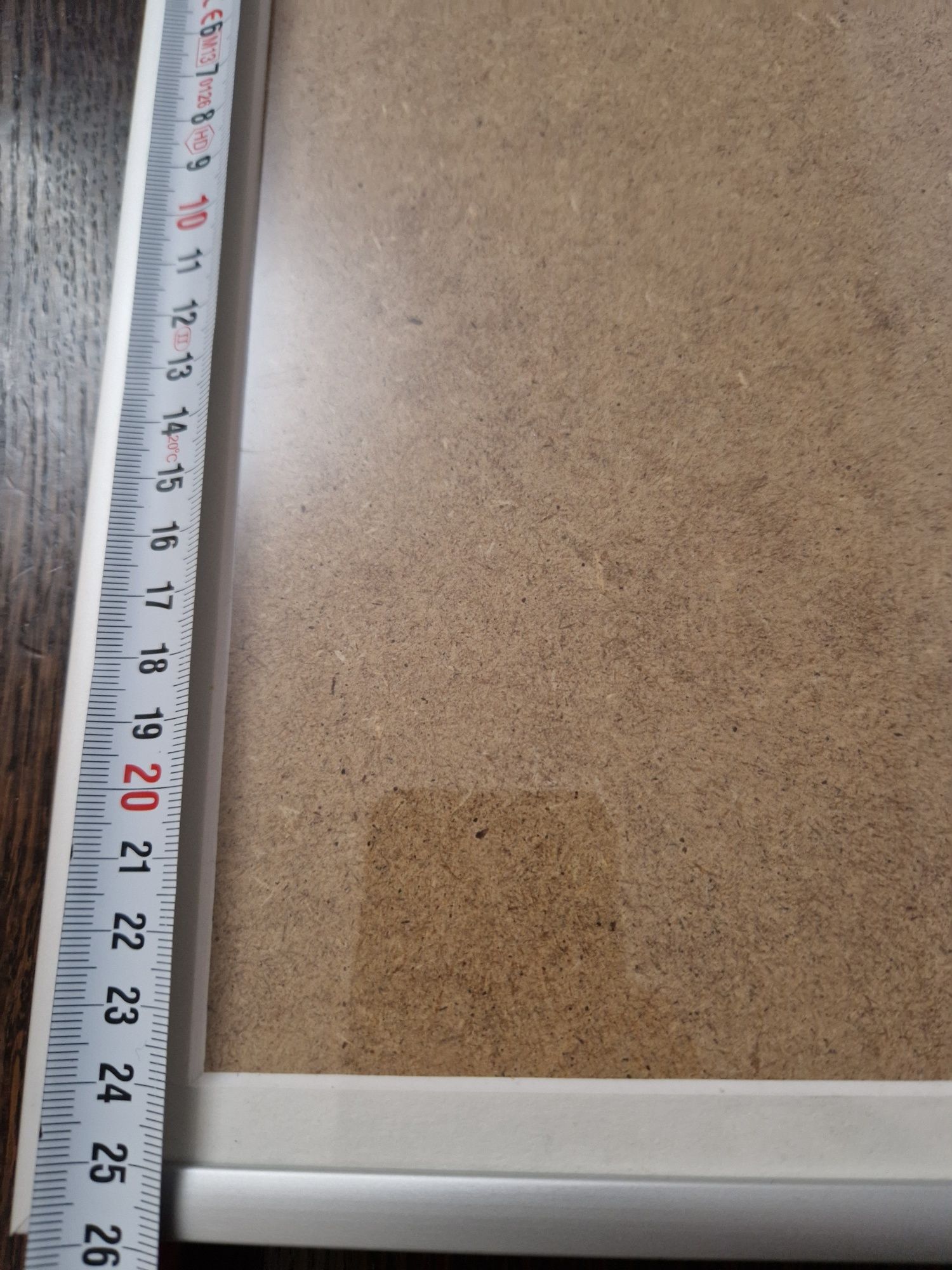 Ramki aluminiowe do zdjęć 2szt. 18,5 x 26 cm srebrne KPL.