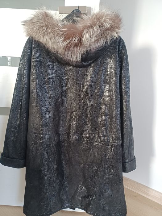 Skórzany płaszcz damski 44 Julia S. Roma