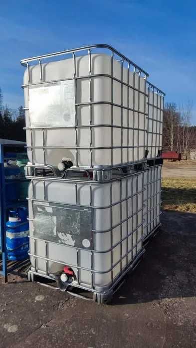 Zbiornik na wodę beczki 1000L 220L IBC czyste paliwo melasa RSM Dowóz!