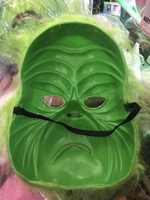 Маска Грінч Гринч, рукавички перчатки