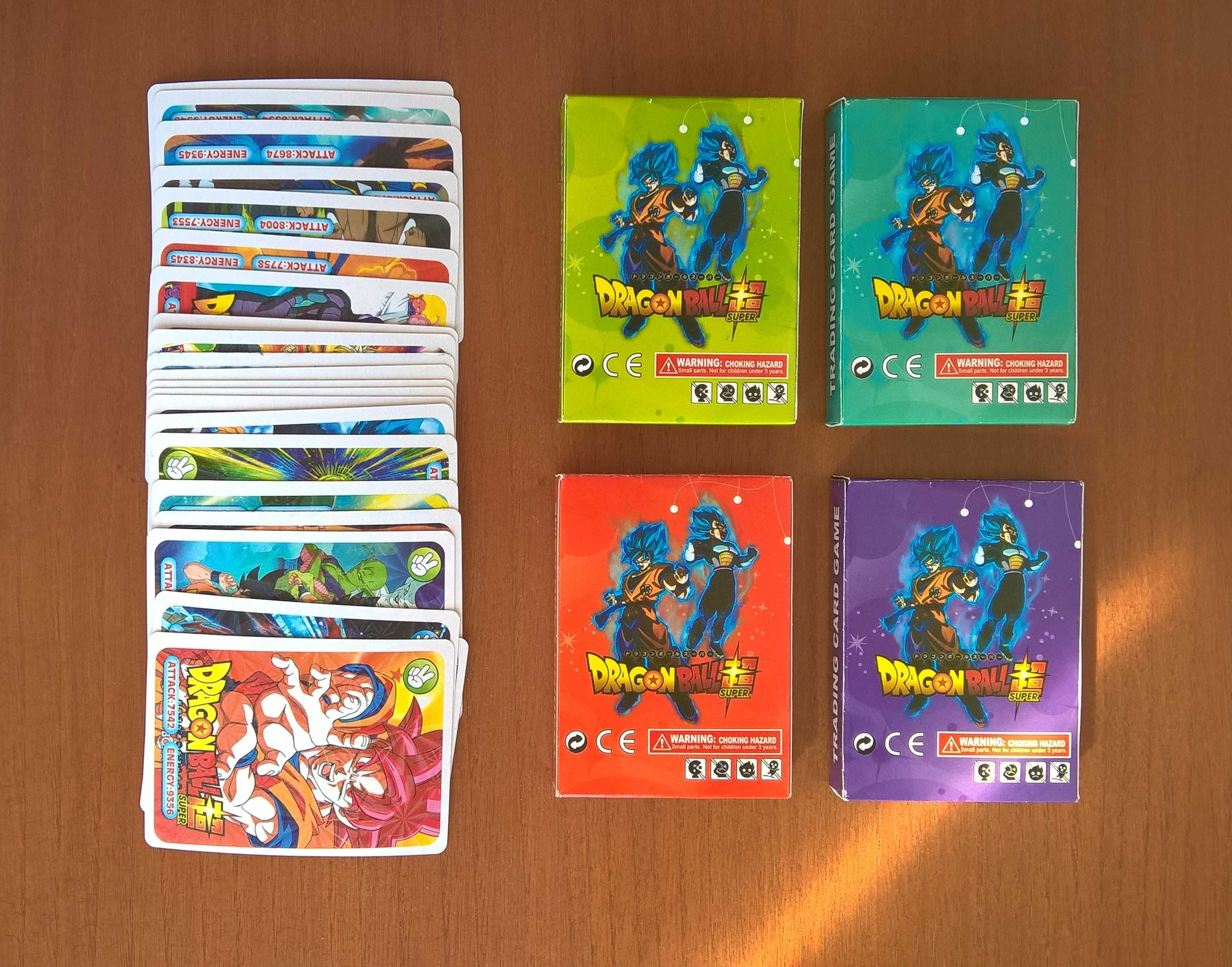 Cartas, Cromos, Trading Card Game DRAGONBALL - Artigo Novo.