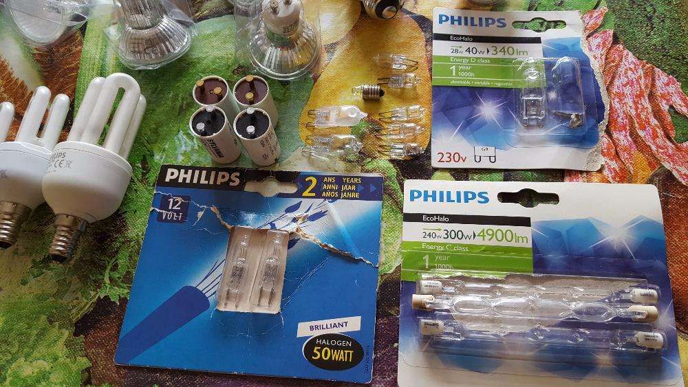 Kit lâmpadas de diversos tipos - Tudo a funcionar