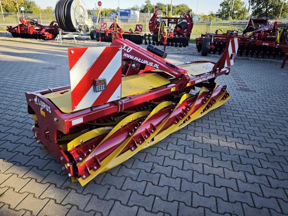 Wał Nożowy LUPUS Noże spiralne proste 3m Agro-Lift Rolex także 4 i 6m