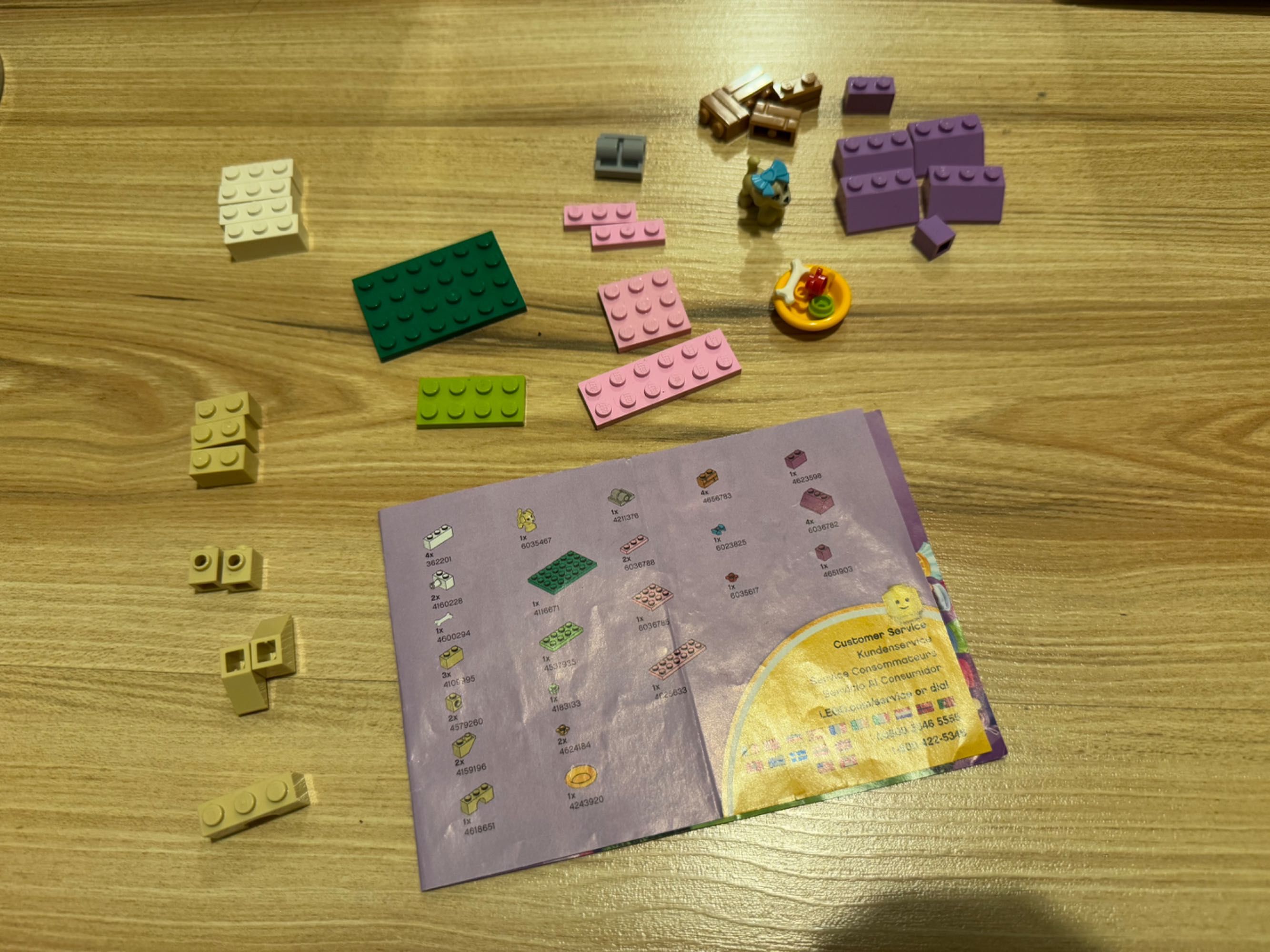 Lego friends 41025 domek szczeniaka
