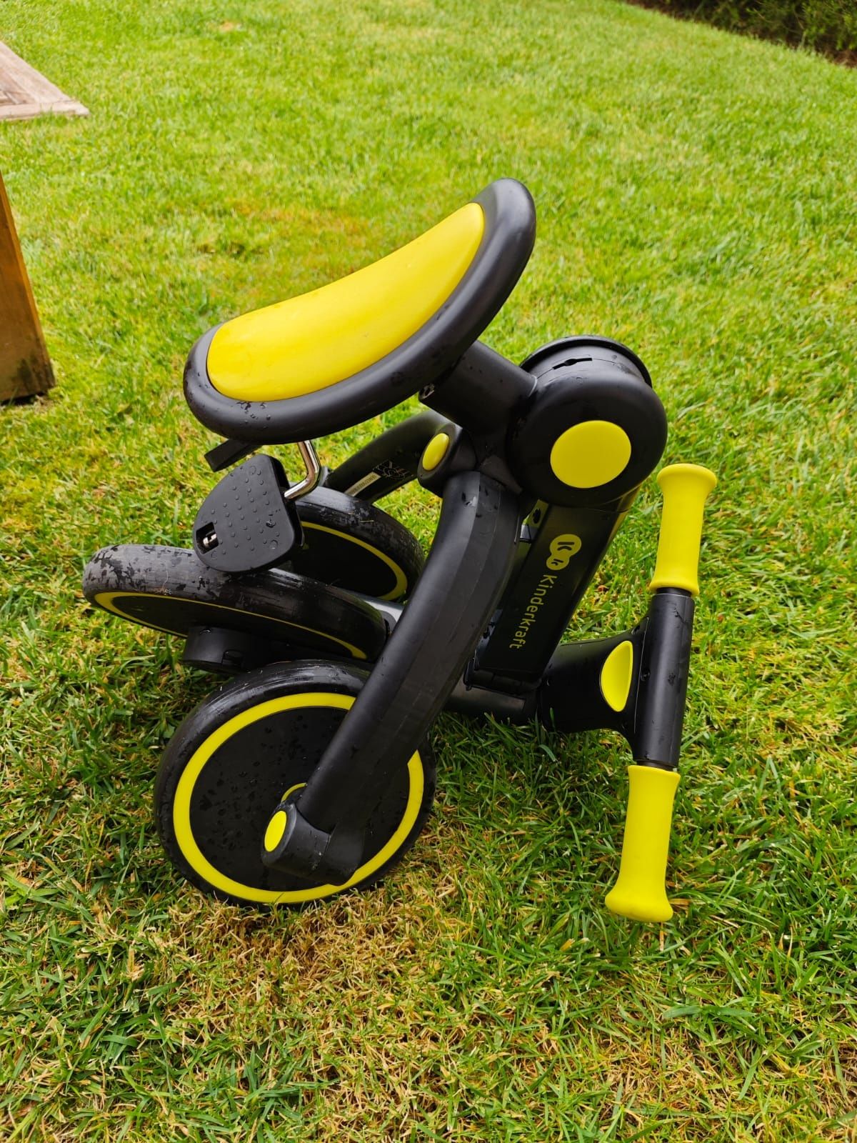 Kinderkraft Triciclo 3 em 1, minibicicleta, bicicleta sem pedais