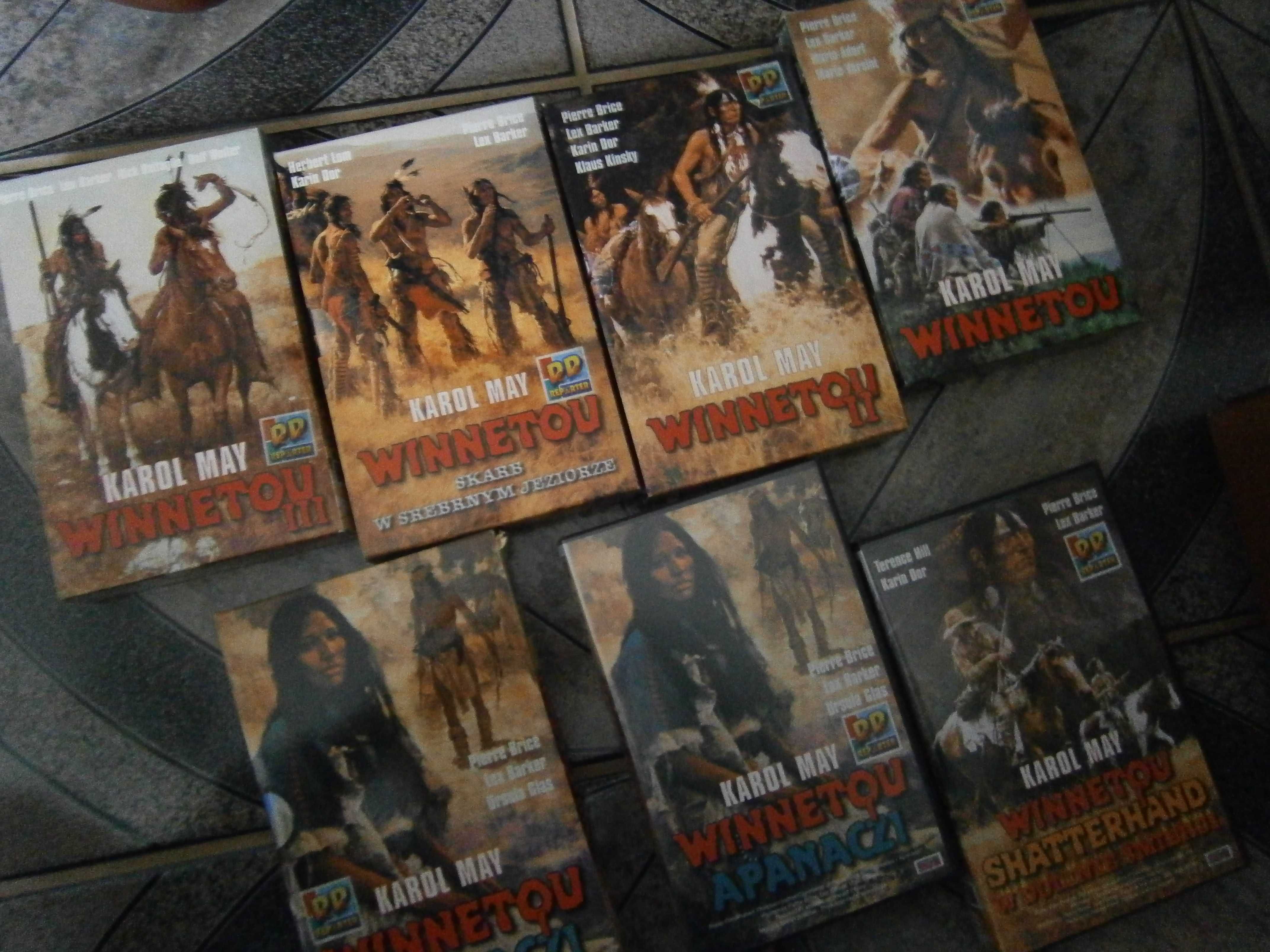 Film VHS Winnetou - 7 części !